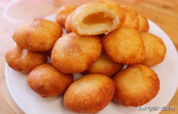 ​買不到炸糖糕？不如自己動手做，方法簡單，做出來個個脆皮空心