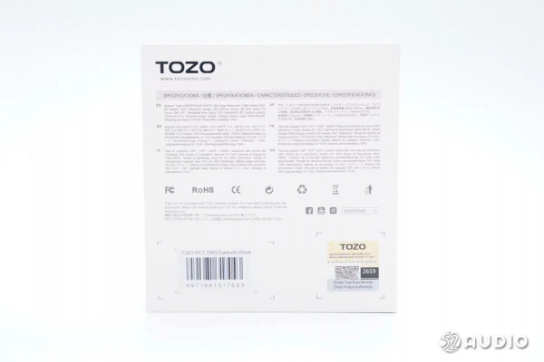 支援無線充電,綜合續航32小時,TOZO NC7真無線降噪耳機拆解 支援無線充電,綜合續航32小時,TOZO NC7真無線降噪耳機拆解