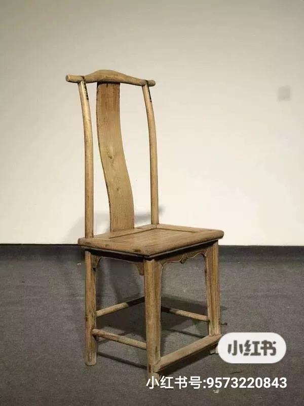 清早期 燈掛椅 榆木