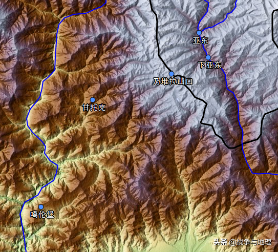 亞東-帕裡，印度入藏的咽喉