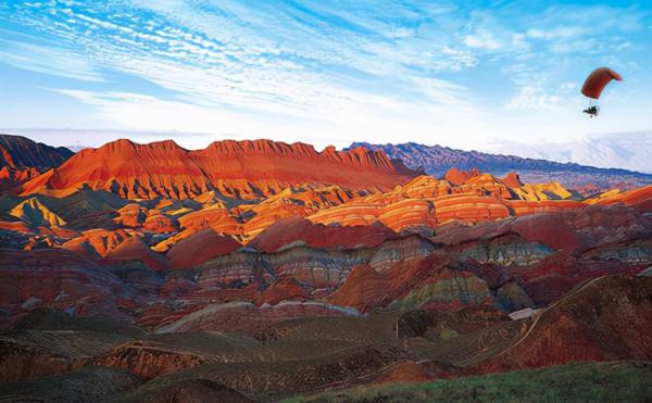 甘肅絕美景區走紅，彷彿置身於一幅漂亮的油墨畫裡，門票僅需54元