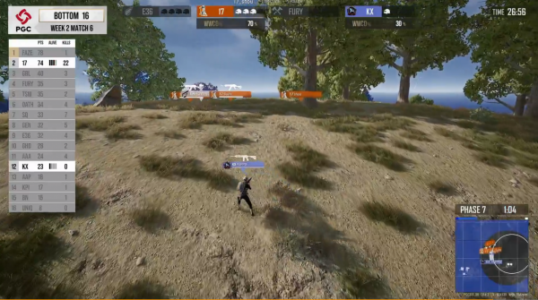 PGC排位賽：17末局豪取22淘汰逆轉拿下第一，雅痞一穿三助隊吃雞