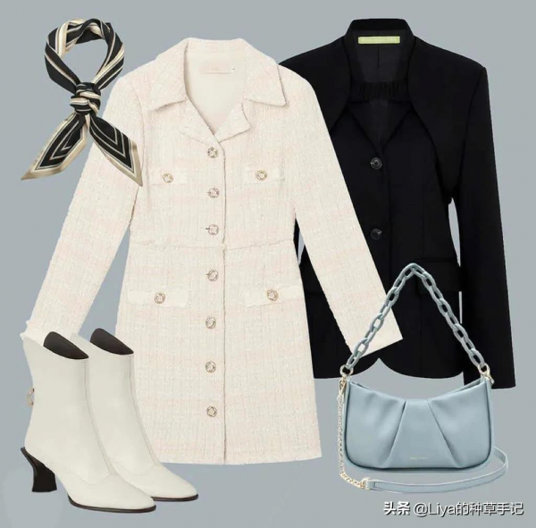 裙子 + 裙子,裙子 + 短靴,今秋這樣穿太洋氣 裙子 + 裙子,裙子 + 短靴,今秋這樣穿太洋氣