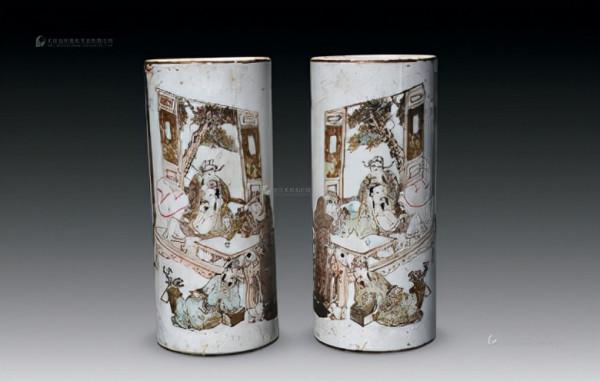 那些賣出百萬的淺絳彩瓷，你見過嗎