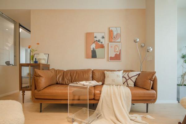 被橘暖光包圍的80㎡小戶型，簡單的裝修，可是好溫馨舒適，羨慕了