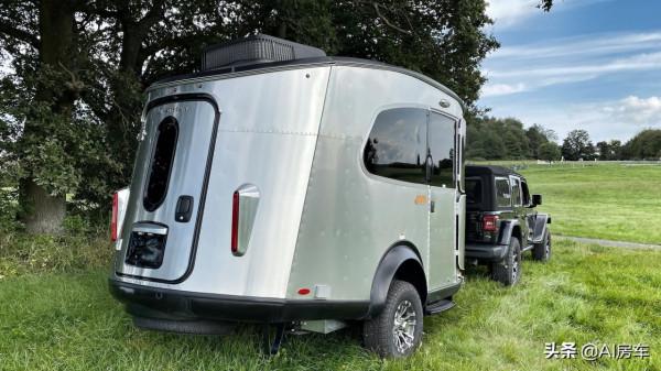 5米長太空鋁車身，設計前衛還實用，美系經典入門級越野拖掛房車