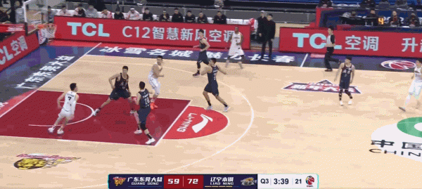 郭艾倫22&plus;3易建聯僅得3分 遼寧20分大勝廣東送對手賽季第五敗