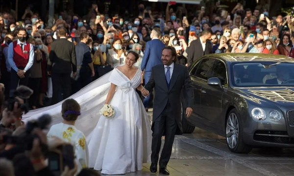 希臘王子與豪門千金連辦3場婚禮,億萬新娘的婚紗太壕了 希臘王子與豪門千金連辦3場婚禮,億萬新娘的婚紗太壕了