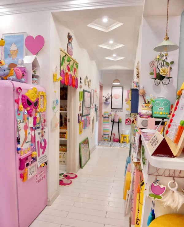 去他的斷舍離，90後辣媽拒絕極簡，把100㎡房子塞滿，真的好喜歡