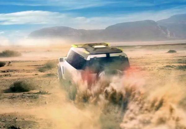 奇瑞版的路虎衛士？捷途硬派SUV釋出第四張預告圖，明天正式亮相