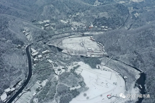 2022年春季丹江口最美雪景，你知道是哪裡嗎？