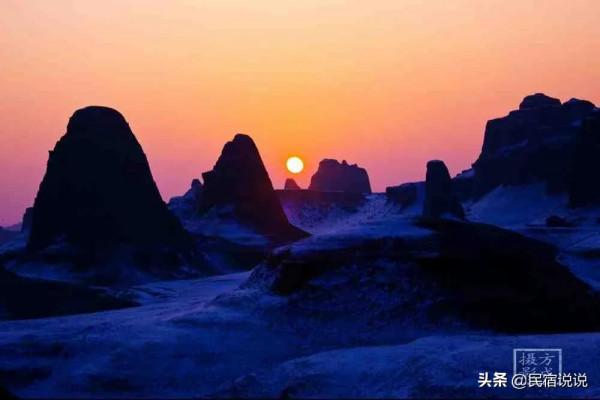 新疆這座四季狂風不斷雅丹怪城雪景也很美 新疆這座四季狂風不斷雅丹怪城雪景也很美