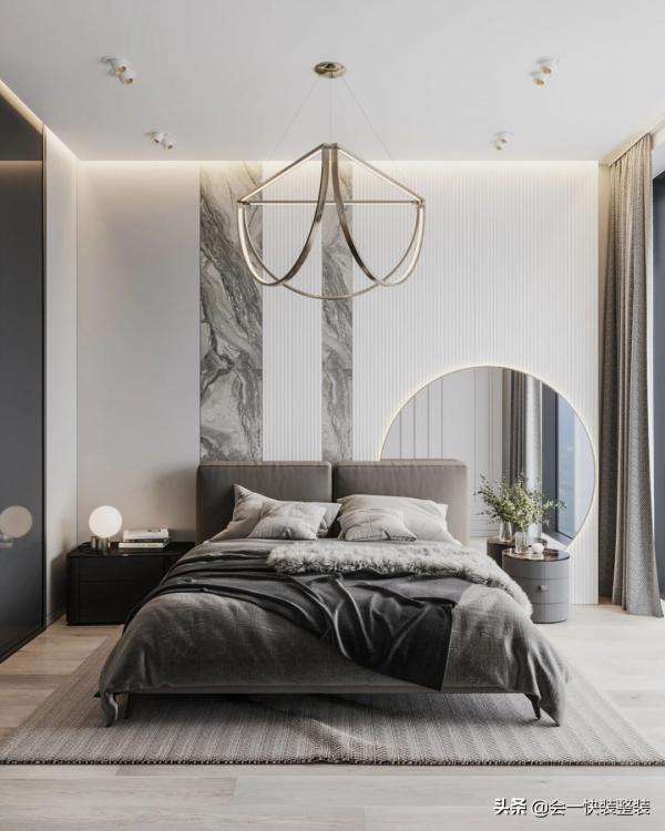 這麼漂亮的臥室裝修設計，盡顯優雅與時尚