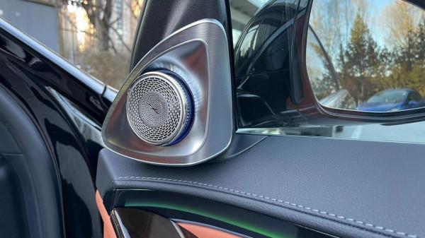 再談21款賓士S400改裝案例｜小柏林音響、旋轉高音、主動式氛圍燈