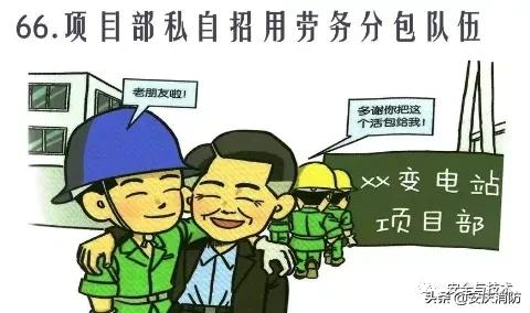 最新安全生產百錯圖及漫畫！（收藏學習）