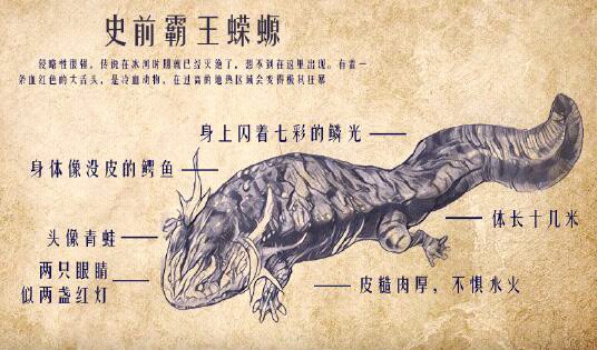 鬼吹燈裡的霸王蠑螈