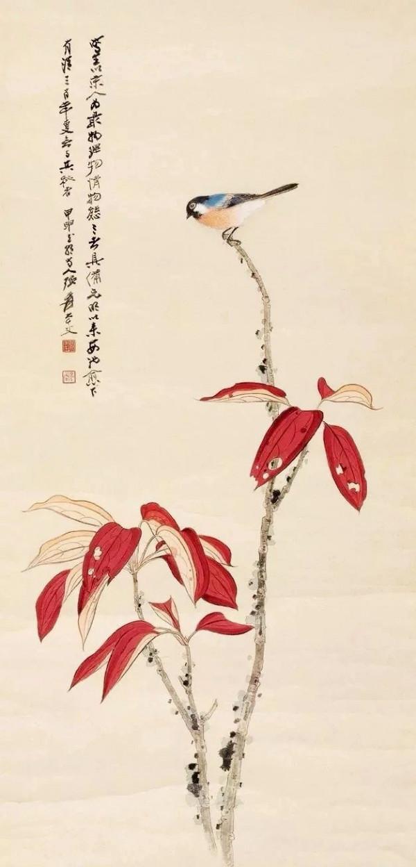 張大千的繪畫乾乾淨淨，簡簡單單，在極簡極空當中找到繪畫的重點