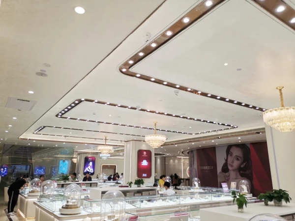 MM藝術塗料案例丨一件珠寶，一段時光，周大生總部旗艦店