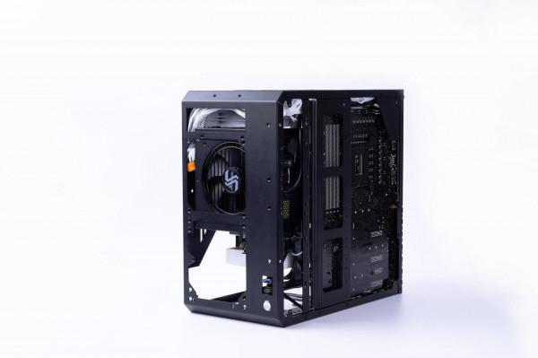 12代intel系統-C34視界內白外黑ATX水冷整機show