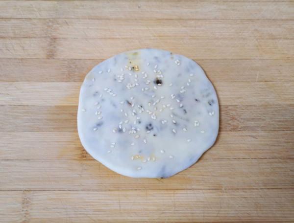 自制梅菜肉醬燒餅，在家也能吃到特色小吃，鮮香適宜，味道很棒