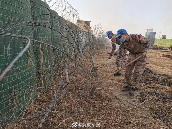 中國第九批赴馬裡維和工兵分隊梅納卡分遣隊抵達任務區