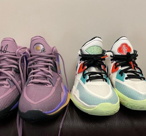 歐文8代多配色曝光，LBJ19金紫色來襲，還有一款“鬆糕鞋”？