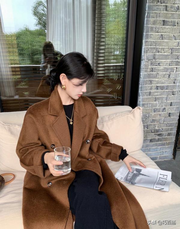 秋冬還是適合“呢大衣”，簡單純色就能氣質出眾，讓你優雅又大氣