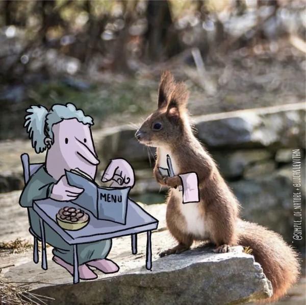 ​二維動漫“侵入”現實世界，趣味和搞笑程度加倍，笑瘋了