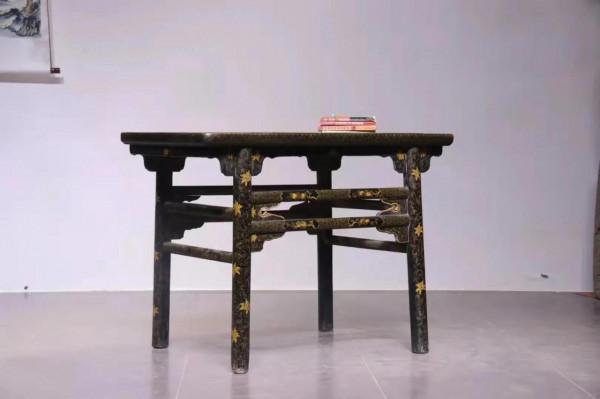 香幾，龍鳳呈祥•書桌，鐵力木畫案