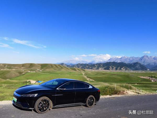 漢EV自駕新疆，在冰溝和計程車駐車做飯，越聊他們越想換電動車