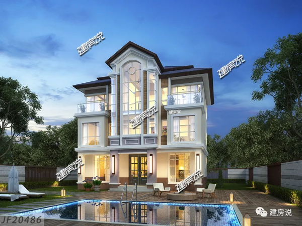 真的不誇張，別墅建成這樣，天天有人上你家做客