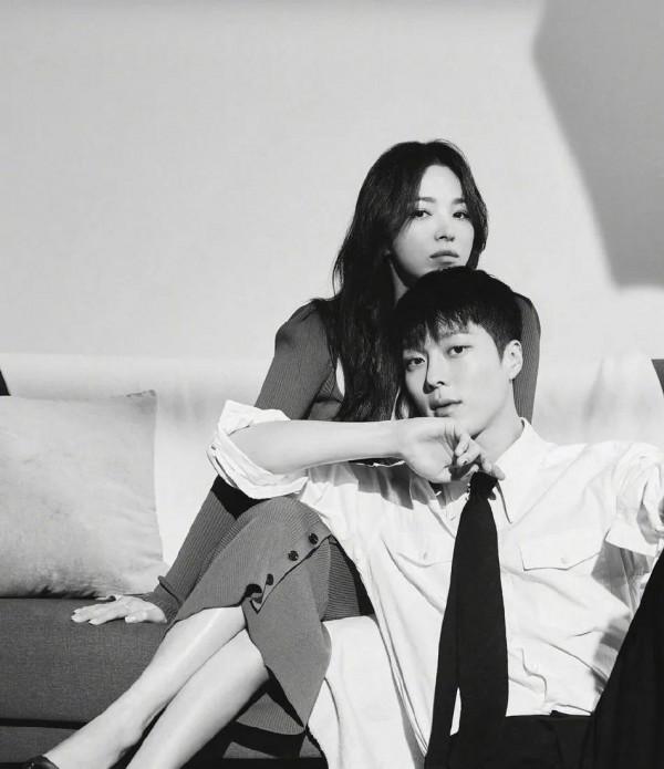 宋慧喬張基龍合體拍時尚大片 姐弟戀氛圍感拉滿 ​​​