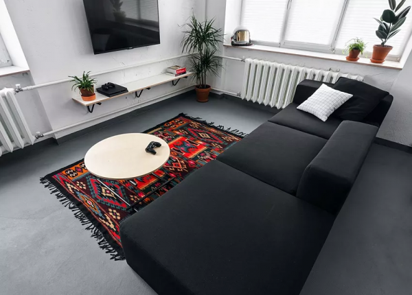 40平米小戶型，個性且帶有粗獷品味工業風