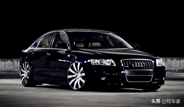 紅色A6你見過？前任車主爆改鬼火A6，買主：這顏色喜慶