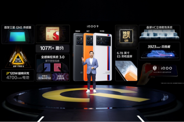 iQOO9Pro釋出,後置攝像頭是雙三星主攝的思路 iQOO9Pro釋出,後置攝像頭是雙三星主攝的思路