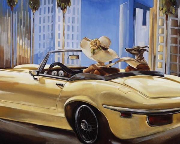 美國復古形象畫家 崔西·比德爾 作品欣賞 美國復古形象畫家 崔西·比德爾 作品欣賞