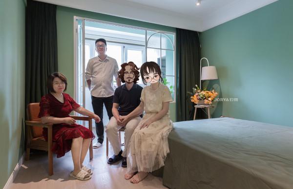 三代同堂,住進59㎡森系復古風的家 三代同堂,住進59㎡森系復古風的家