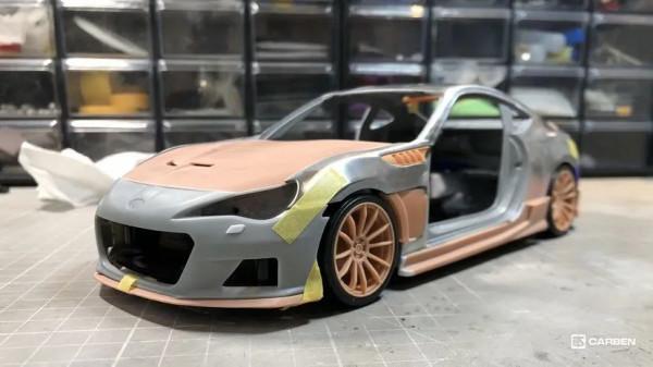 「小改怡情」Aa 1/18 斯巴魯BRZ 改裝做例 「小改怡情」Aa 1/18 斯巴魯BRZ 改裝做例