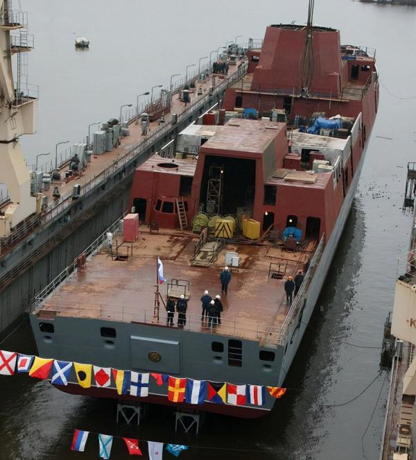 架空：中俄高階軍事科技結晶，火力超過055，俄羅斯21052型驅逐艦
