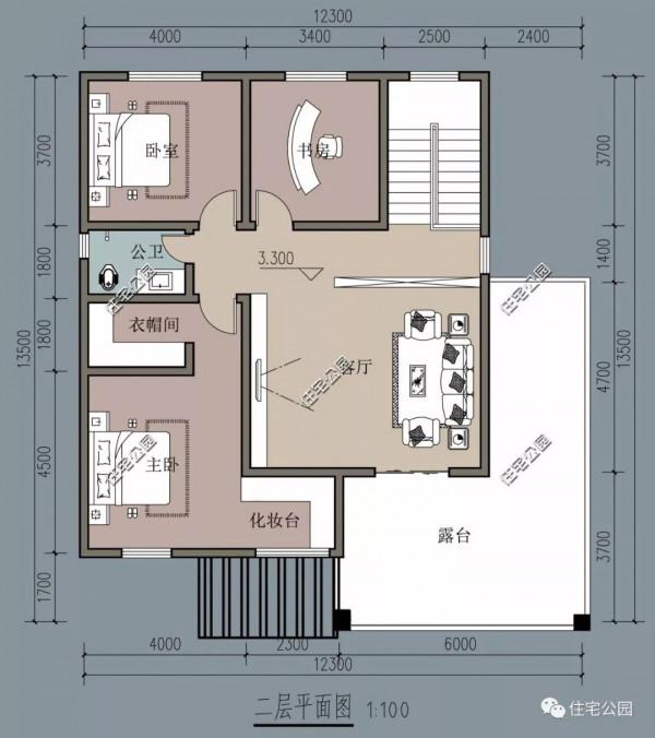 12×13米宜居二層別墅,造價不高,人見人愛 12×13米宜居二層別墅,造價不高,人見人愛