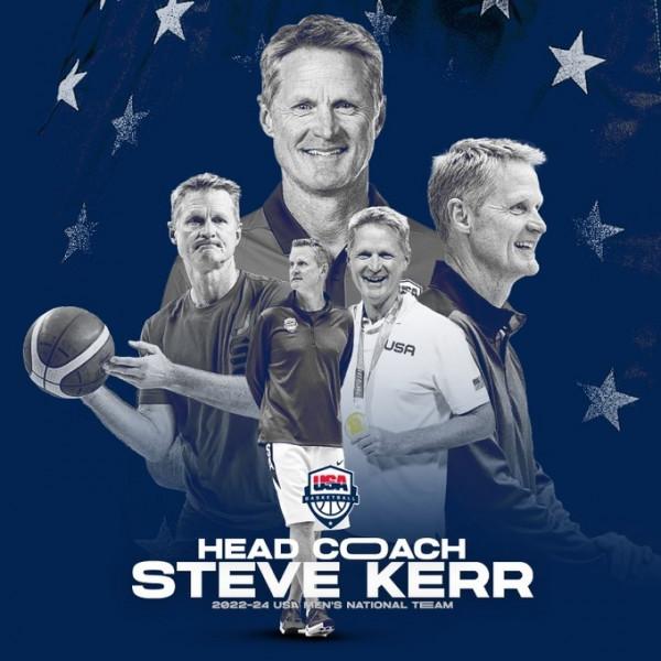 官方：科爾出任美國男籃主教練 將在2022-24年執教球隊