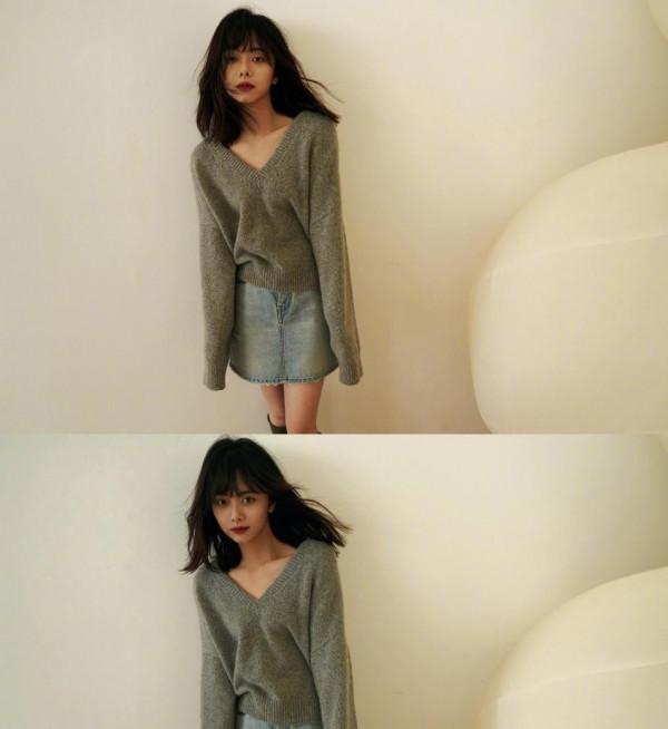 譚松韻演繹時尚封面大片，教你元氣少女怎麼穿出時尚感