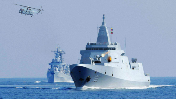 中國軍艦自由航行後，美國也不再鼓吹對華開戰，承認會有可怕後果