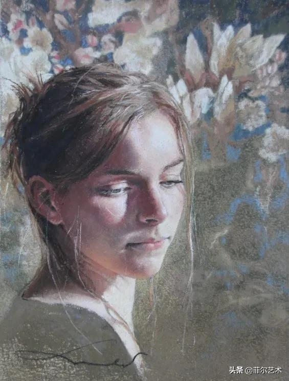 法國女粉彩大師，描繪的女性之美，細膩柔和