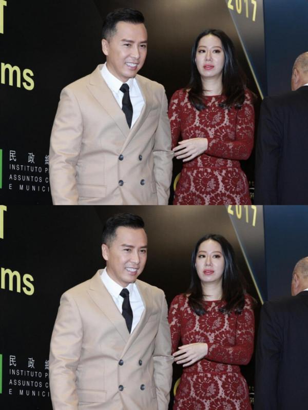 甄子丹夫婦合體真恩愛,雖然個頭有點差別,但汪詩詩反而小鳥依人 甄子丹夫婦合體真恩愛,雖然個頭有點差別,但汪詩詩反而小鳥依人