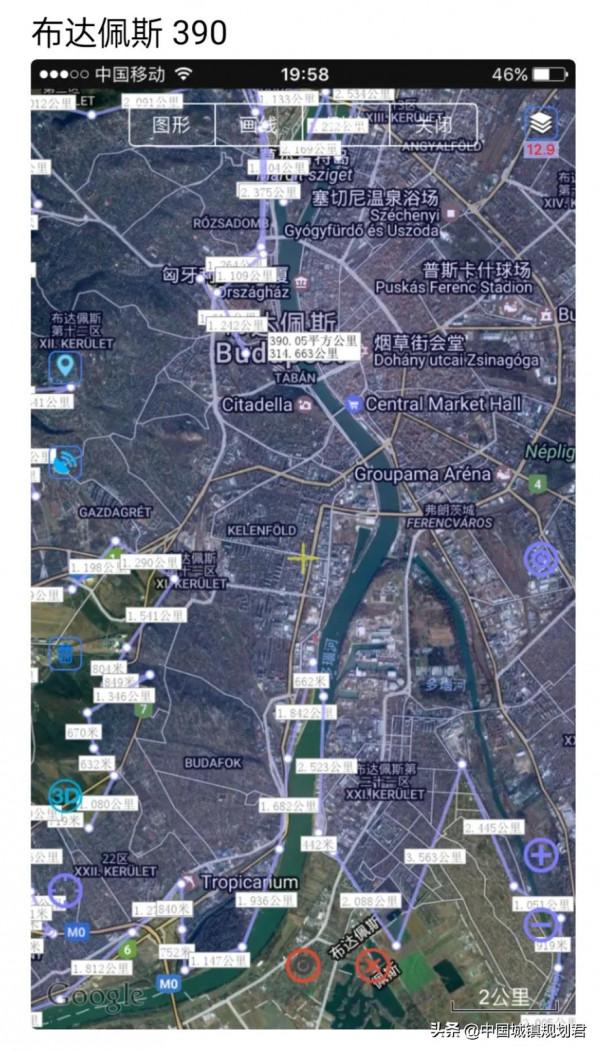 整個歐洲建成區面積超過100平方公里的城市還沒有中國多