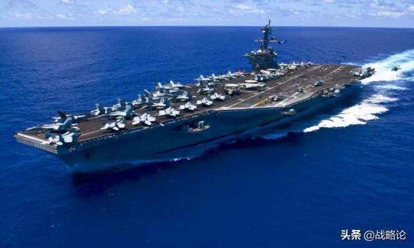 美航母罕見主動暴露座標，高調亮相南海，有意展示其戰略投送能力