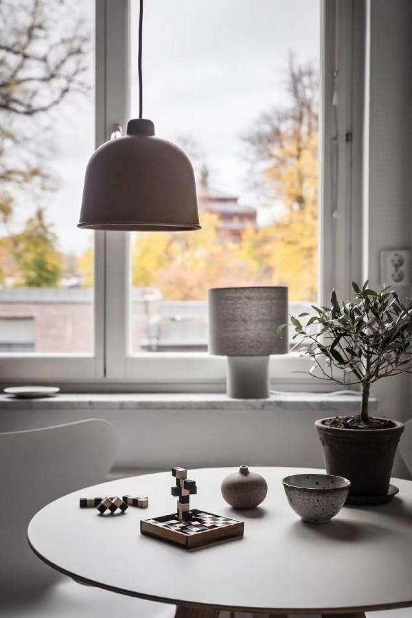 簡約時尚的風格，協調的色彩搭配，讓小戶型也裝出“高階感”