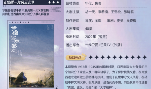 又官宣60部大劇2022上線，你想看哪幾部？