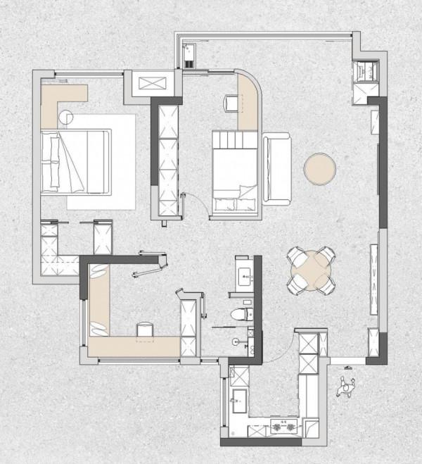 參觀她117㎡新家,牆面不刷乳膠漆,也不要踢腳線,反而很高階 參觀她117㎡新家,牆面不刷乳膠漆,也不要踢腳線,反而很高階